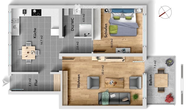 Charmante 2.5-Zimmer-Wohnung im Lindenhof, Effretikon 11