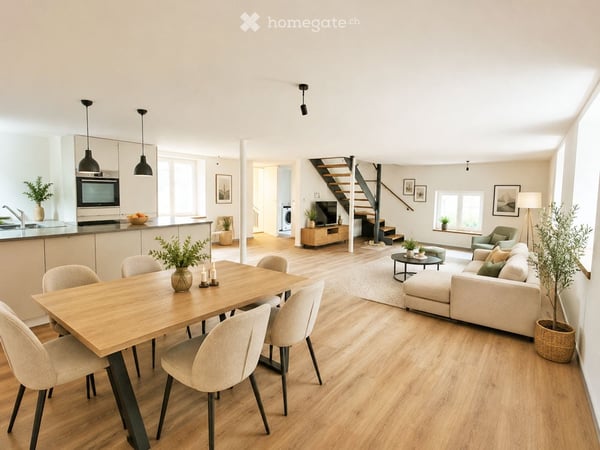 Charmante 3.5-Zimmer-Dachwohnung am Amtshausplatz in Bad Zurzach 1