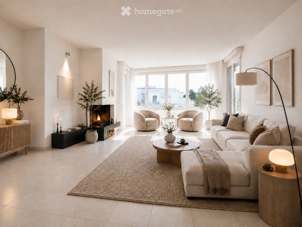 Charmante 4.5-Zimmer-Attikawohnung mit Panoramablick in Feusisberg 1