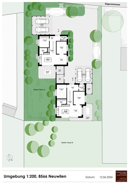 Exklusives 6 Zimmer Einfamilienhaus mit hochwertigem Ausbaustandard in Neuwilen TG 13