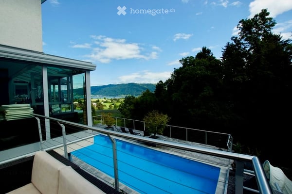 Einfamilienhaus mit Pool und Aussicht in Meierskappel 5