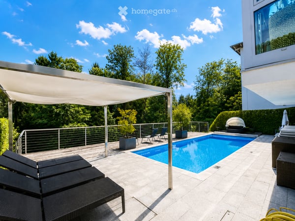 Einfamilienhaus mit Pool und Aussicht in Meierskappel 6