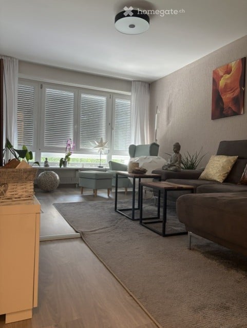 Gemütliche 3 1/2 Zimmer Wohnung mit Gartensitzplatz 5