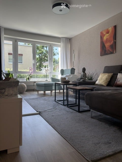 Gemütliche 3 1/2 Zimmer Wohnung mit Gartensitzplatz 4