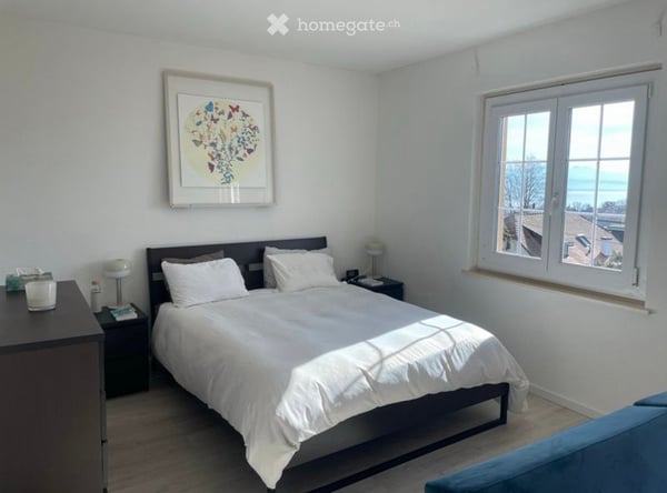 Spacious 6.5-Room Semi-Detached House with Stunning Views in Lausanne 8