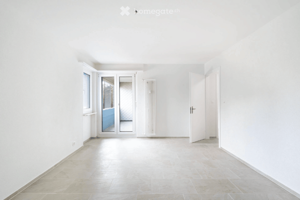 Frisch renovierte 3-Zimmer-Wohnung mit zwei Balkonen und schöner Weitsicht 3