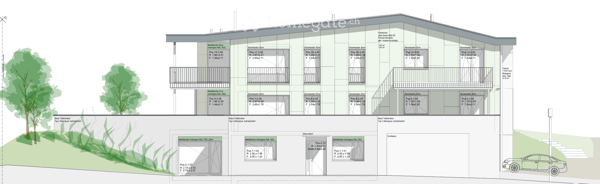 3.5-Zimmer-Gartenwohnung (Neubau/Erstbezug) in Eschenbach LU 17
