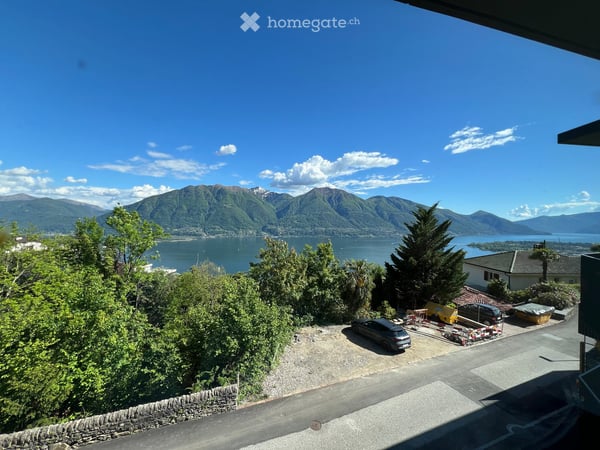Exklusive 3.5-Zimmer-Wohnung mit traumhaftem Seeblick in Brione sopra Minusio
