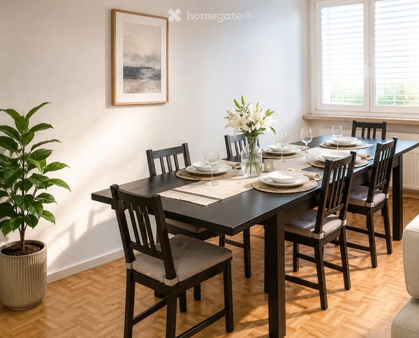 Fully Furnished 3.5-Room Apartment with a Large Balcony near Spalentor, Basel City Center 3