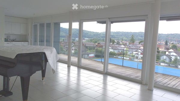 Helle 4.5-Zimmer-Wohnung 133 m² mit Terrasse und Weitsicht in Wettingen