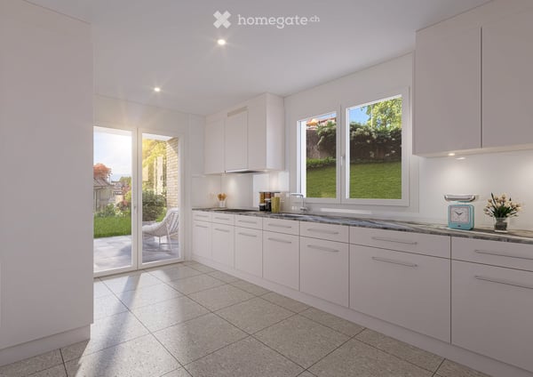 Moderne 3.5-Zimmer-Neubauwohnung mit Garten in der Stadt Luzern 2