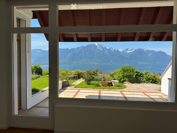 Villa de 165 m² avec vue panoramique à 270° sur le lac Léman — Montreux 7