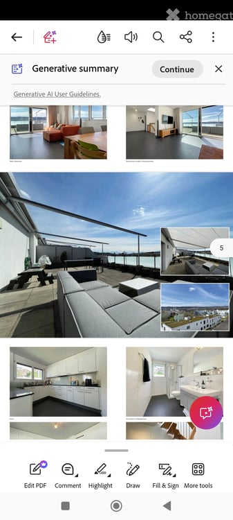 Helle 4½-Zimmer-Maisonette-Attikawohnung mit 60m² Terrasse + Weitsicht 2