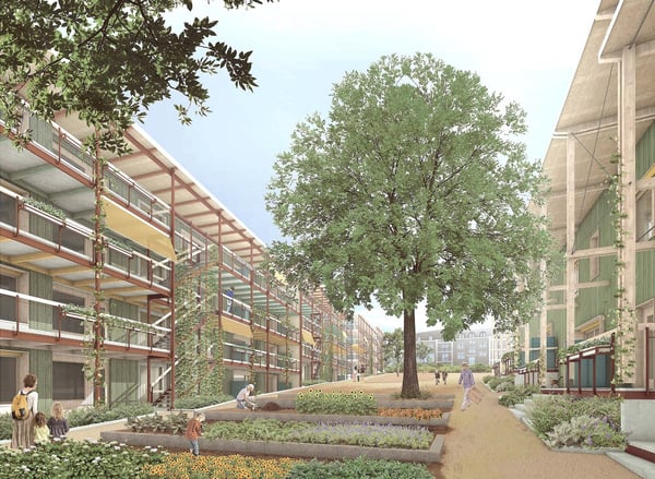 Erstbezug Reihenhaus 4.5-Zimmer-Genossenschaftssiedlung in Arbon in unmittelbarer Nähe zum See