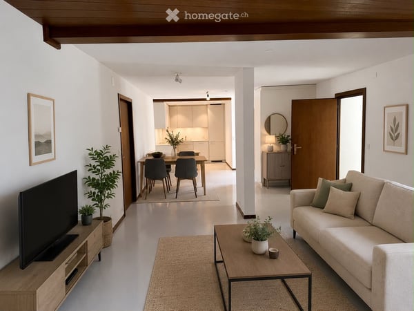 Erstbezug nach Totalsanierung: Loftartige 3.5-Zi (105 m2) mit Pool, Garten & Weitblick (NK inkl.) 9