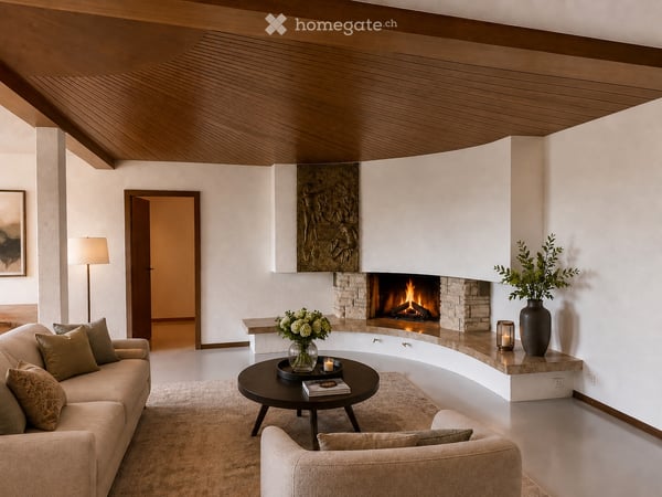 Erstbezug nach Totalsanierung: Loftartige 3.5-Zi (105 m2) mit Pool, Garten & Weitblick  (NK inkl.) 9
