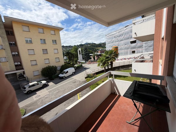 Accogliente appartamento di 1.5 locali con balcone a Pregassona 2