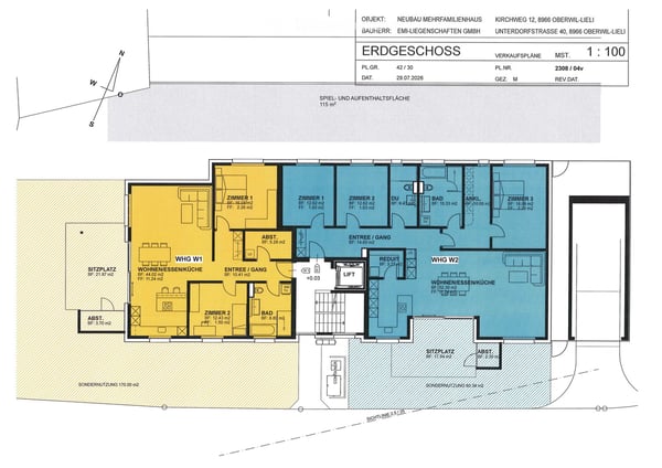 7 Wohnungen im neuen Mehrfamilienhaus 4