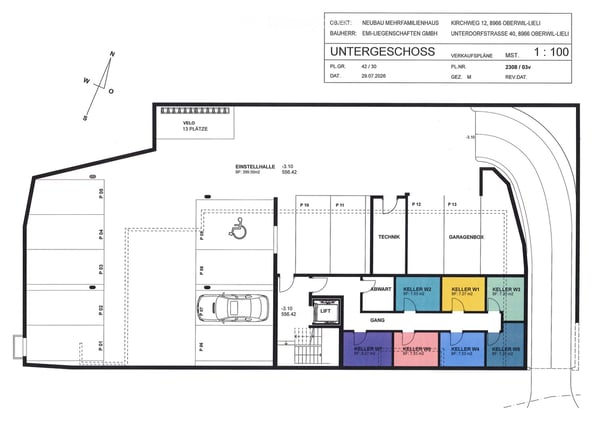 7 Wohnungen im neuen Mehrfamilienhaus 3