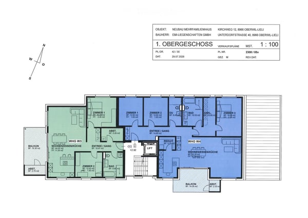 7 Wohnungen im neuen Mehrfamilienhaus 5