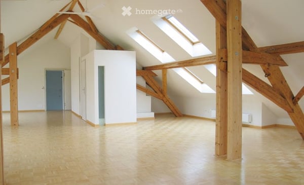 Dachwohnung/Loft auf 147 m² bewohnbarer Fläche (178 m² Grundfläche) Raumhöhen bis zu 3.50 Metern 3