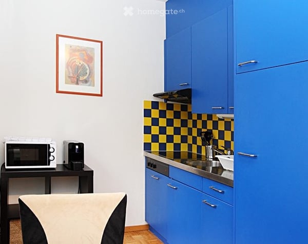 Schöne zentral gelegene möblierte 1 1/2 Zimmerwohnung 5