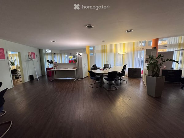 Moderne 3.5-Zimmer-Büroräume an zentraler Lage in Lenzburg inklusive Lagerraum und Parkplätze 3