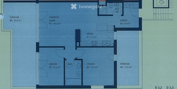 Attraktive 3.5-Zimmer-Attikawohnung mit 43 m² Sonnenterrassen 3