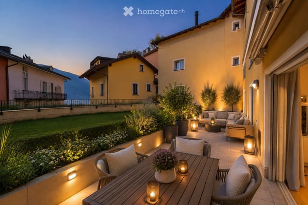 Un raro gioiello con giardino e vista lago nel cuore di Ascona 9