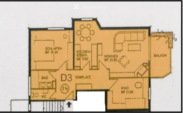 Helle 3.5-Zimmer-Wohnung mit Balkon in Zürich-Albisrieden 1