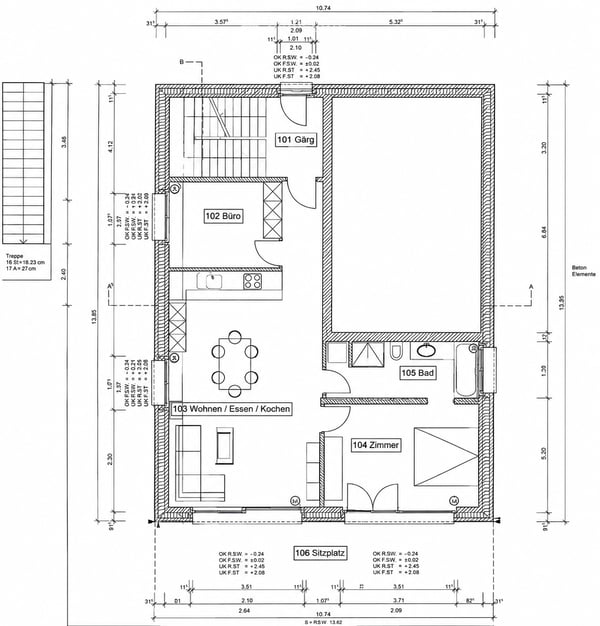 Moderne 3½-Zimmer-Wohnung mit grossem Sitzplatz in Nottwil 9