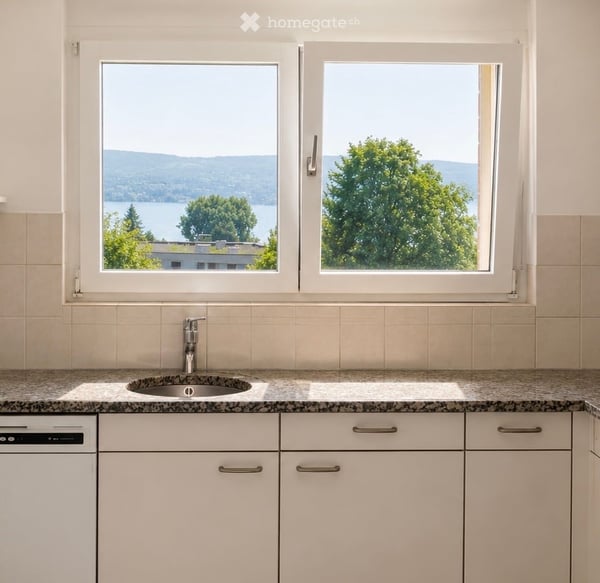 Ruhiges Penthouse mit See- und Alpenblick in Enge 7