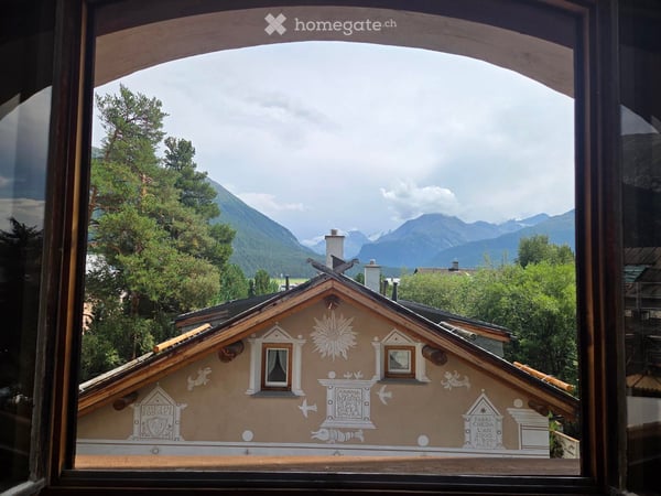 Charmante 4-Zimmer-Wohnung mit malerischer Bergsicht und Balkon 17