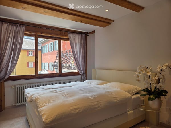 Charmante 4-Zimmer-Wohnung mit malerischer Bergsicht und Balkon 14