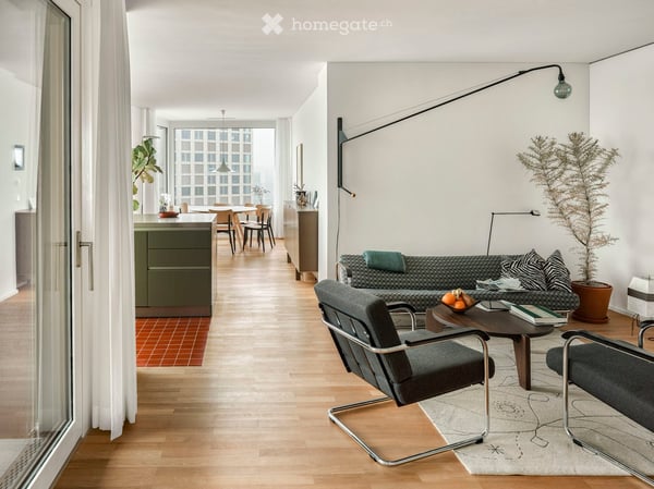 2.5-Zimmer Wohnung mit fantastischer Aussicht aus dem 19. Stock - inkl. PP und NK 2