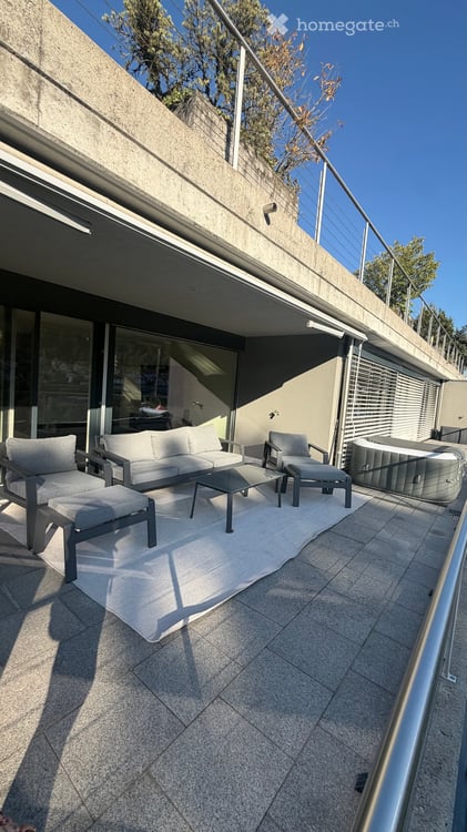 Helle 4.5-Zimmer-Terrassenwohnung mit Panoramablick bei Baden AG 3