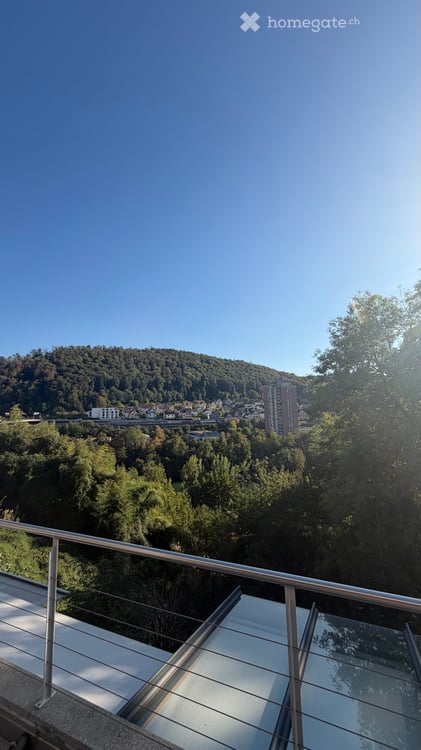 Helle 4.5-Zimmer-Terrassenwohnung mit Panoramablick bei Baden AG