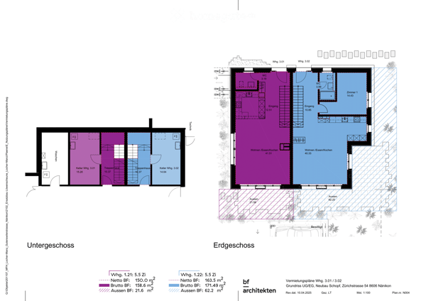 Moderne 4.5-Zimmer-Duplex-Wohnung/DEFH in Nänikon - Uster 14