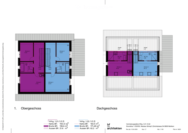 Moderne 4.5-Zimmer-Duplex-Wohnung/DEFH in Nänikon - Uster 15