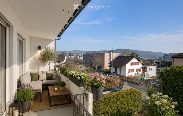 Modern renovierte 4.5-Zimmer-Wohnung mit Balkon und viel Licht in Dottikon AG 8