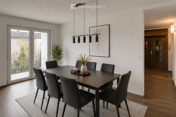 Modern renovierte 4.5-Zimmer-Wohnung mit Balkon und viel Licht in Dottikon AG 4