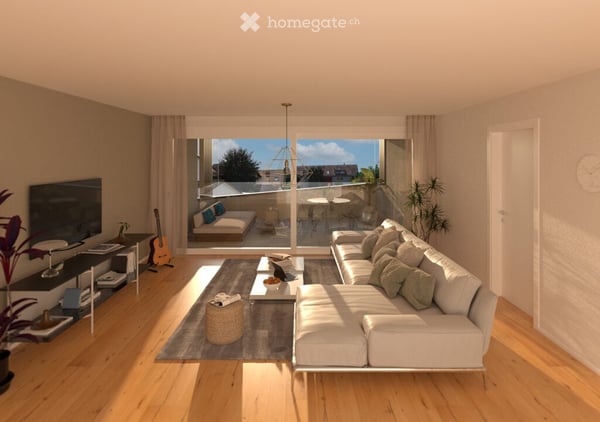 Erstbezug - attraktive 3.5-Zimmer-Wohnung mit grosszügiger Terrasse 2