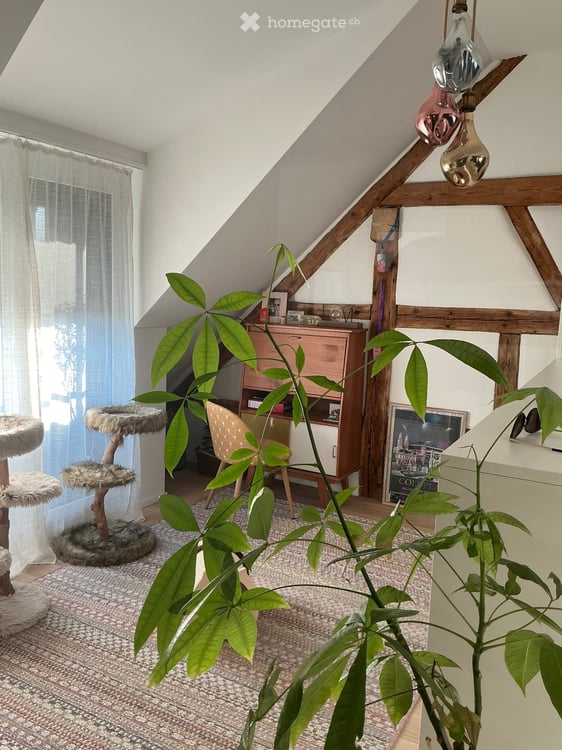 Charmante 3.5-Zimmer-Dachwohnung in renoviertem Bauernhaus in Flaach per 1. Oktober '26 6