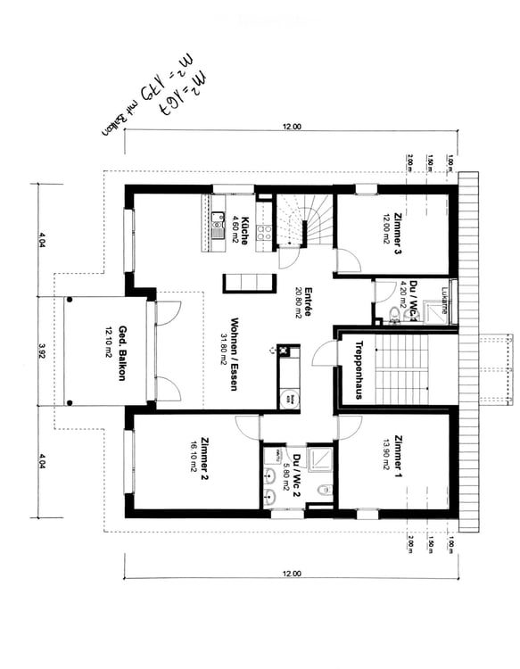 Grosszügige 6.5-Zimmer-Maisonette-Wohnung in 2-Familienhaus 17