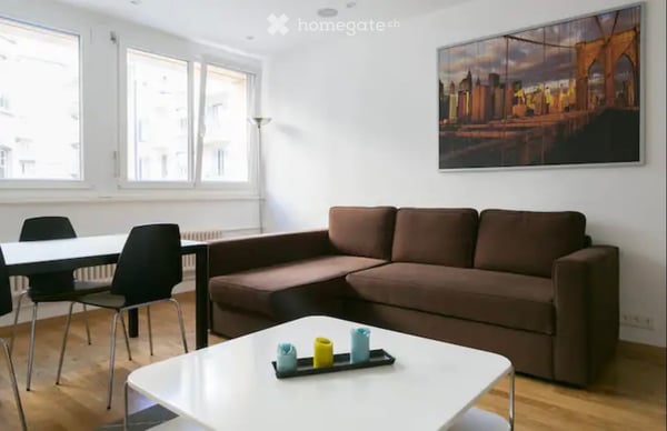 Furnished Apartment in Geneva (Eaux-Vives) / Appartement meublé à Eaux-Vives 2