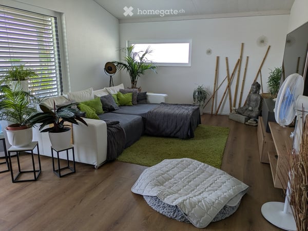 Modernes 5.5-Zimmer-Einfamilienhaus, ruhige Lage, idyllisches Flair mit Bergblick 5