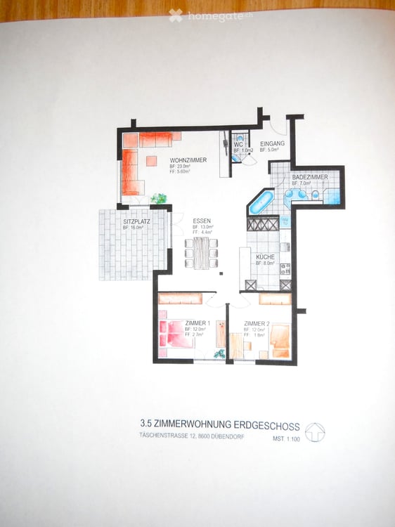 Charmante 3.5-Zimmer-Wohnung mit Garten-Sitzplatz und Garage (E-Mobility) in Dübendorf 11