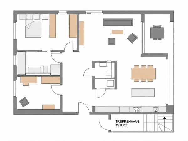 Helle 3.5-Zimmer-Wohnung mit Balkon und schöner Aussicht in Dornach 11