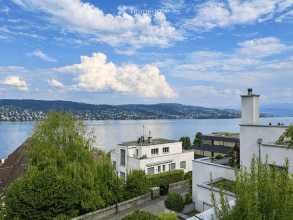 3.5-Zimmer-Terrassenwohnung - Ihre Traumaussicht in Kilchberg