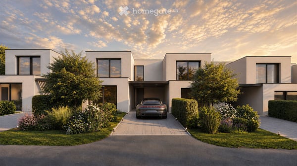 Maison contemporaine HPE à Veyrier 2
